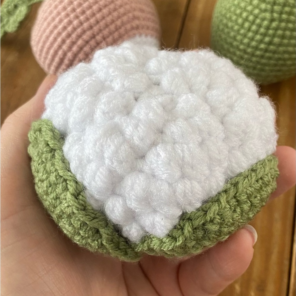 Handmade Crochet Cauliflower